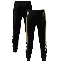 Walmart Men's Epoch Lacrosse Black Vancouver Warriors Jogger Pants offer
