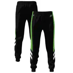 Walmart Men's Epoch Lacrosse Black Saskatchewan Rush Jogger Pants offer