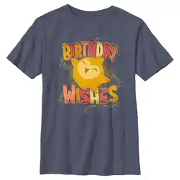 Walmart Boy's Disney Wish Star Birthday Wishes T-Shirt - Navy Blue Heather - X Large offer