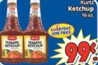 Kurtz Ketchup 16 oz