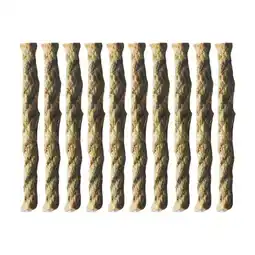 Walmart 10/100 x All-Weather Emergency Fire Starters Tinder Wax w Sticks n Jute C5N8 O5R8 offer