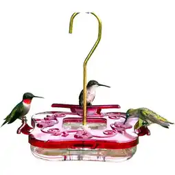 Walmart Aspects HummZinger Square Hummingbird Feeder, 8 oz offer
