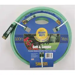 Walmart Colorite-swan .63in. x 100ft. Soft & Supple Garden Hose offer