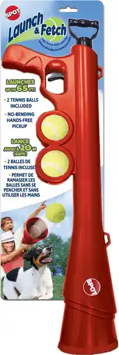 Walmart Ethical Dog-Launch & Fetch Tennis Ball Launcher- Red offer