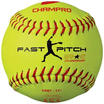 Walmart Champro Sports ASA 11 Fast Pitch Softballs, 12 Pack offer