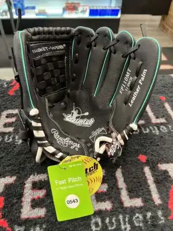 Walmart Rawlings Playmaker Series 11 Glove - Black/Teal offer