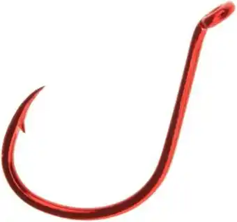 Walmart Owner Hooks SSW Super Needle Point All Purpose Sz 1 8Pk Red Finish-5115-103 offer