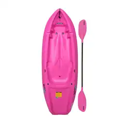 Walmart Lifetime Wave 6 ft Youth Kayak, Pink (91123) offer