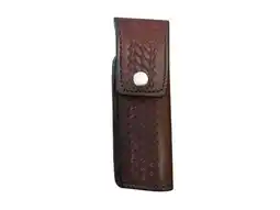 Walmart Protektor Deluxe Bolt Sheath Basket Weave Wide Leather Brown offer