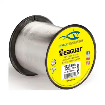 Walmart Seaguar InvizX 15 lb Clear 600 yd offer
