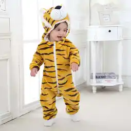 Walmart lmcalzta Baby Clothes Onesies 0-6months Fleece Full Zip up Jumpsuits Winter Thermal Rompers offer