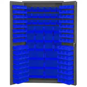 Walmart Durham Mfg Bin Cabinet,72x36x24,Gray,132YlwBns 3501-BDLP-132-95 offer