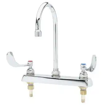 Walmart T And S Brass B-1142-04 Deck Mounted Workboard Faucet - Chrome offer