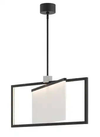 Walmart Hinkley Lighting - Folio - 42W 1 LED Medium Pendant in Modern Style - 30 Inches offer
