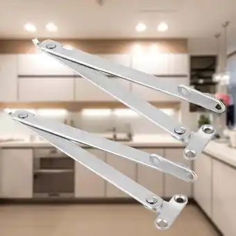 Walmart 2Pcs Stainless Steel Folding 180 Degree Lid Support Hinges for Furniture Cabinet offer