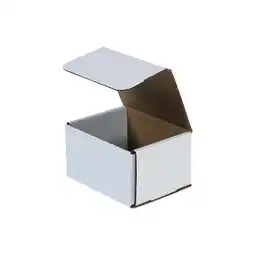 Walmart Box Partners Corrugated Mailers 8 x 7 x 4 White 50/Bundle M874 offer