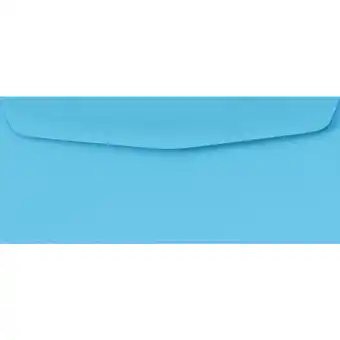 Walmart LUXPaper #10 Regular Envelopes, 4 1/8 x 9 1/2, Bright Blue, 250/Pack offer