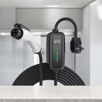 Walmart Rexing - J1772 Level 2 NEMA 14-50 Portable Electric Vehicle (EV) Charger - up offer