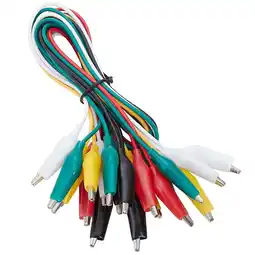 Walmart WGGE Test Lead Set Copper with PVC Insulation, 5 Colors, 20.5 inches, 10 Pack offer