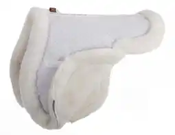 Walmart ECP Sheepskin All Purpose Fully Lined Saddle Pad - White offer