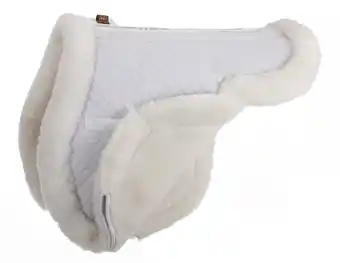 Walmart ECP Sheepskin All Purpose Fully Lined Saddle Pad - White offer