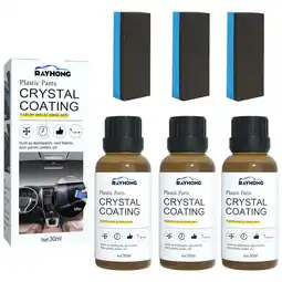 Walmart NEW Crystal Coating Plastic Restorer Auto Polish And Repair Coating Car Clean✨d Q9K5 offer