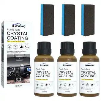 Walmart NEW Crystal Coating Plastic Restorer Auto Polish And Repair Coating Car Clean✨d Q9K5 offer