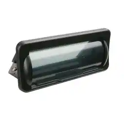 Walmart Scosche ACM5B Universal Single DIN Boat Dash Radio Cover w/ Spring Loaded Flip-Up Retractable Door offer