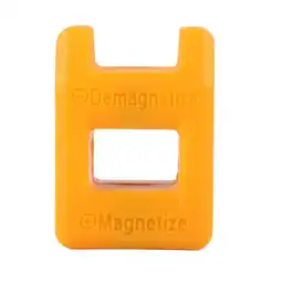 Walmart Screwdriver Magnetizer Degaussing Demagnetizer Magnetic Practical Pick Up Tool Color:Yellow offer