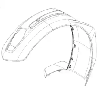 Walmart Can-Am new OEM Ryker Left Hand Front Fender, 705010755 offer