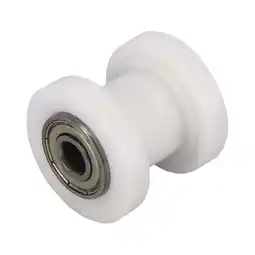 Walmart 8mm Hole Chain Roller Pulley Slider Tensioner Wheel Guide White for Motorcycle Motorbike ATV offer