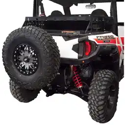 Walmart Tusk Hitch Mounted Spare Tire Carrier For POLARIS GENERAL 1000 Deluxe Ride Command Edition 2022 offer