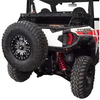 Walmart Tusk Hitch Mounted Spare Tire Carrier For POLARIS GENERAL 1000 Deluxe Ride Command Edition 2022 offer