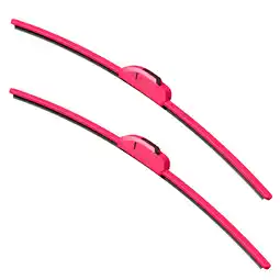 Walmart 2 Wipers Factory 26+16 Original Equipment Replacement Rose Red Front Windshield Wiper BladeSet of 2 offer