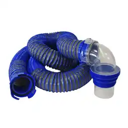 Walmart Duraflex 22008 30 ft. Sewer Hose Kit with Plastic Ribbing, Gray offer