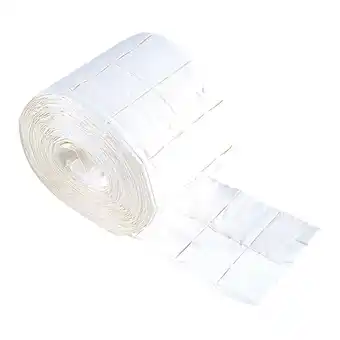 Walmart Roll of 500 Lint - Free Wipes for Nail Care and Cosmetics, with High Absorbency offer
