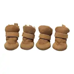 Walmart Winter Slip - Resistant Dog Boots with Hook - Loop Closure - Keep Your Pet Warm and Safe offer