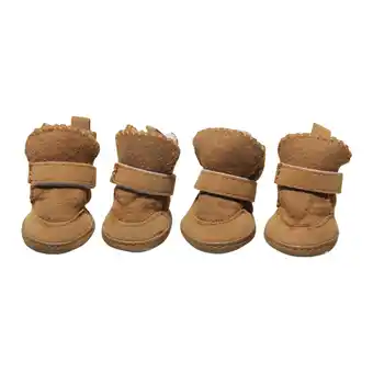 Walmart Winter Slip - Resistant Dog Boots with Hook - Loop Closure - Keep Your Pet Warm and Safe offer