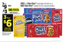 Dollar General OREO or Chips Ahoy! or SALE Chips Ahoy! offer