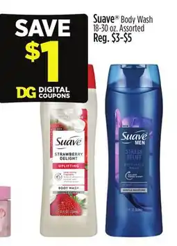 Dollar General Suave Body Wash offer
