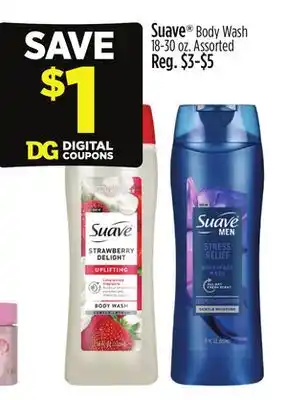 Dollar General Suave Body Wash offer