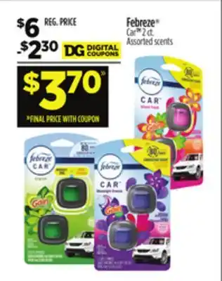 Dollar General Febreze Car offer