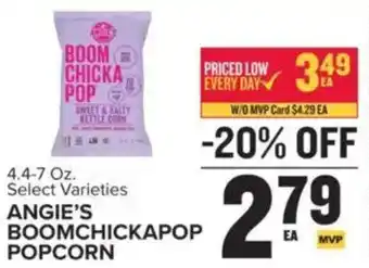 Food Lion Angie's boomchickapop popcorn offer