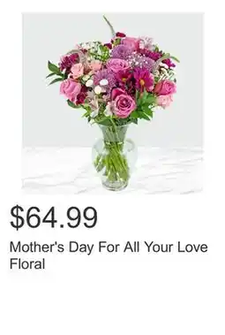 Costco Mother's Day For All Your Love Floral offer