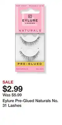 Ulta Beauty Eylure Pre-Glued Naturals No. 31 Lashes offer