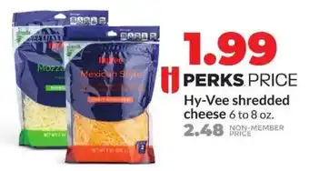 Hy-Vee Hy-Vee shredded cheese offer
