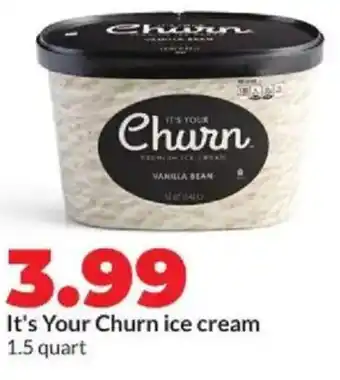 Hy-Vee It's Your Churn ice cream offer