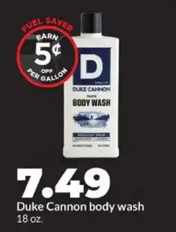 Hy-Vee Duke Cannon body wash offer