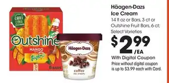 Ralphs Häagen-Dazs Ice Cream offer
