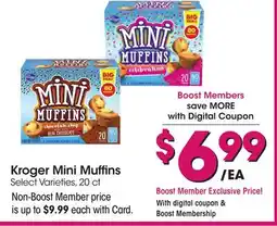 Ralphs Kroger Mini Muffins offer
